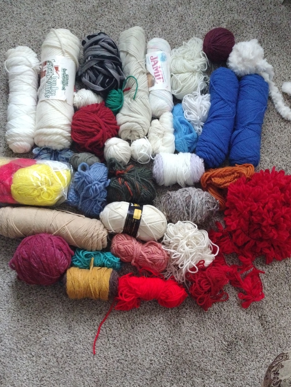 Big Miscellaneous Yarn Bundle